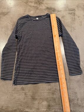 Striped grey Long Sleeve Tee for Kids